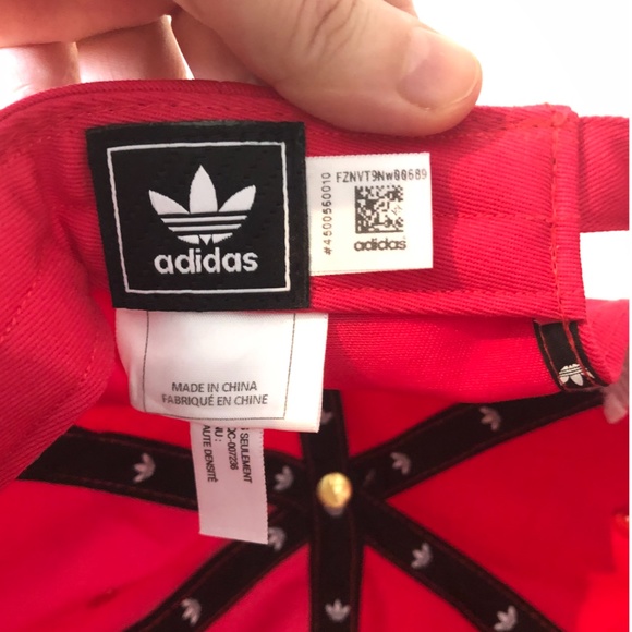 Adidas pink Trefoil logo baseball cap NWT - Picture 8 of 8